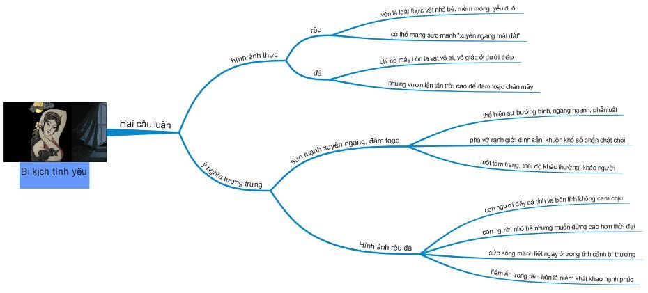Sơ đồ tư duy Tự Tình Sơ đồ tư duy Tự Tình