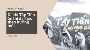 Tây Tiến ôn thi đại học theo hướng mới 1 Tây Tiến ôn thi đại học theo hướng mới 1