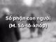 so phan con nguoi