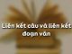 Giáo án Luyện tập liên kết câu và liên kết đoạn văn đầy đủ nhất 1